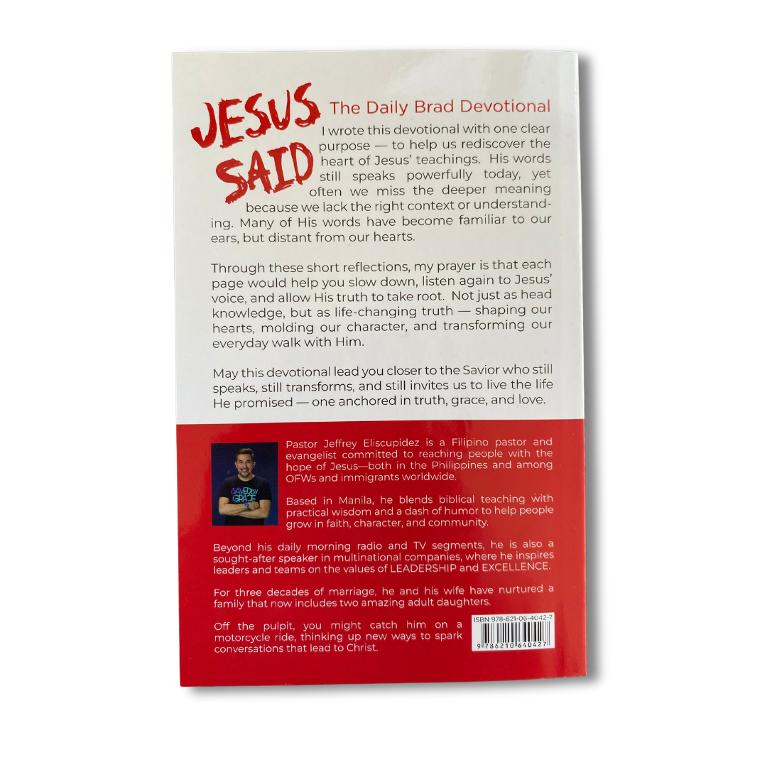 WG | JESUS Said Book