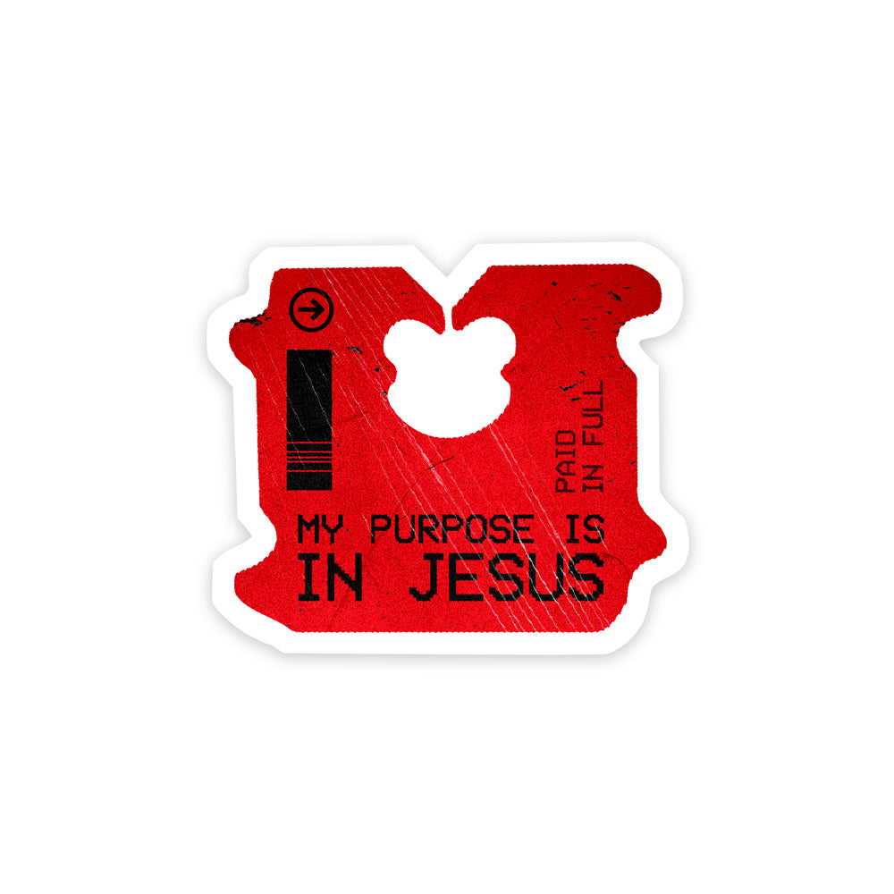 WG | My Purpose Is Jesus Sticker