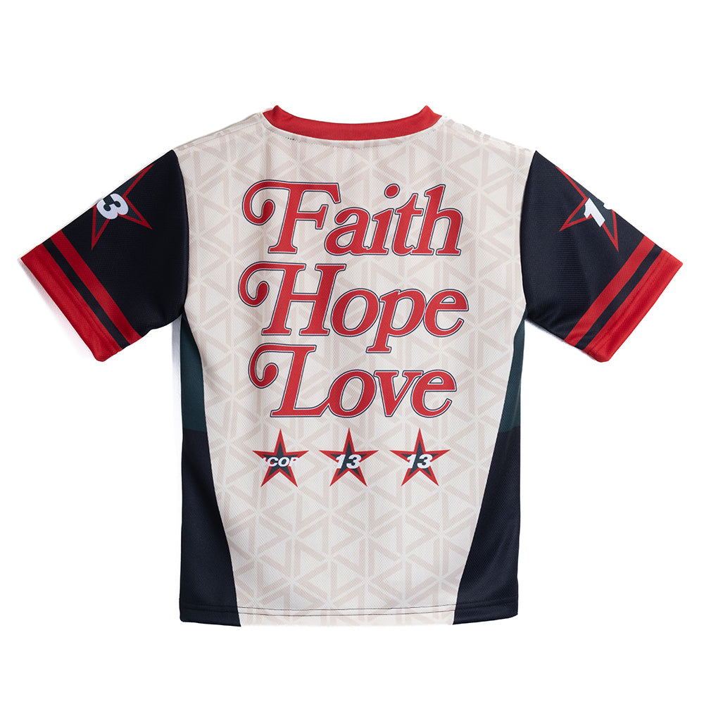 Faith Hope Love | American Football Jersey Kids & Adults