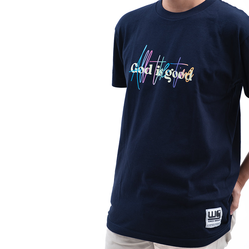 God Is Good | Worship Tees Navy Blue
