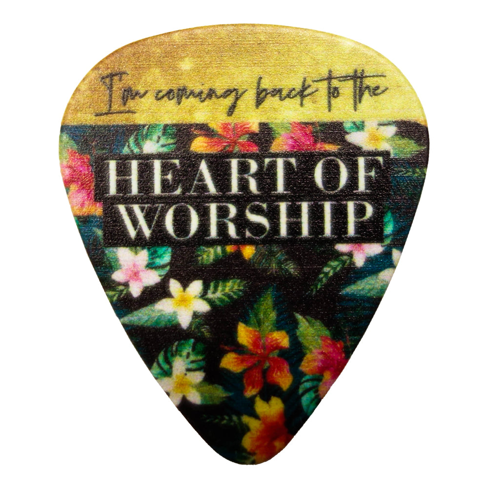 Guitar Pick Heart of Worship