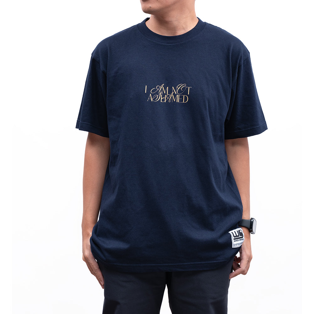 I Am Not Unashamed | Navy Blue Shirt