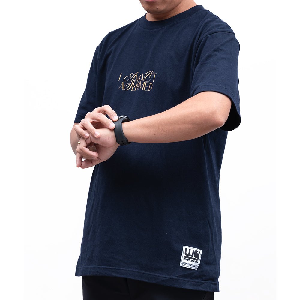 I Am Not Unashamed | Navy Blue Shirt