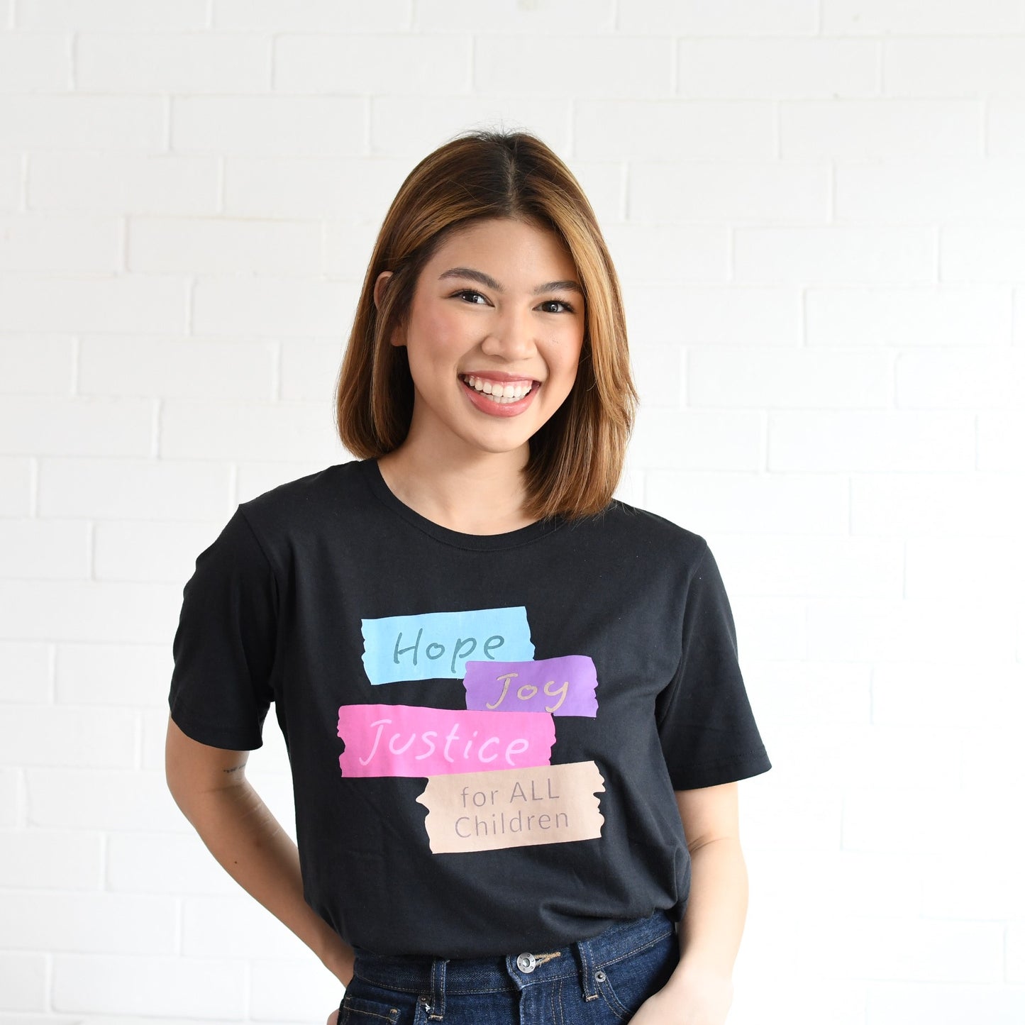 WG | World Vision Hope Joy Justice T-Shirt