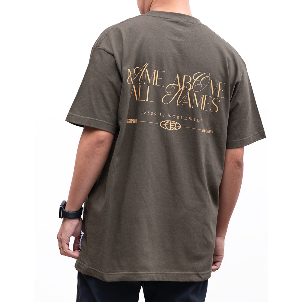 Name Above All Names | Army Green Shirt