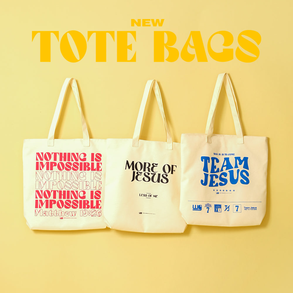 Tote Bag | Team Jesus, Nothing Is Impossible, More of Jesus