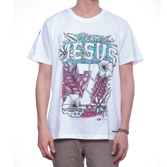 Team Jesus Flowers T-Shirt
