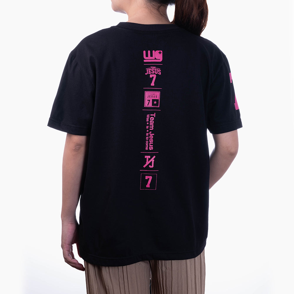 Team Jesus Neon | Black Shirt