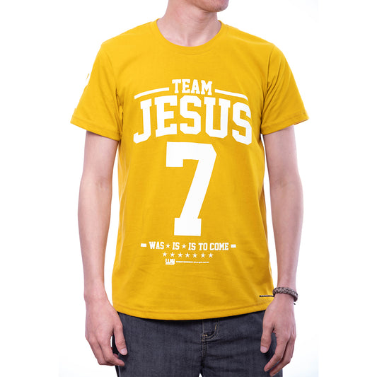 Team Jesus Classic Mustard T-Shirt