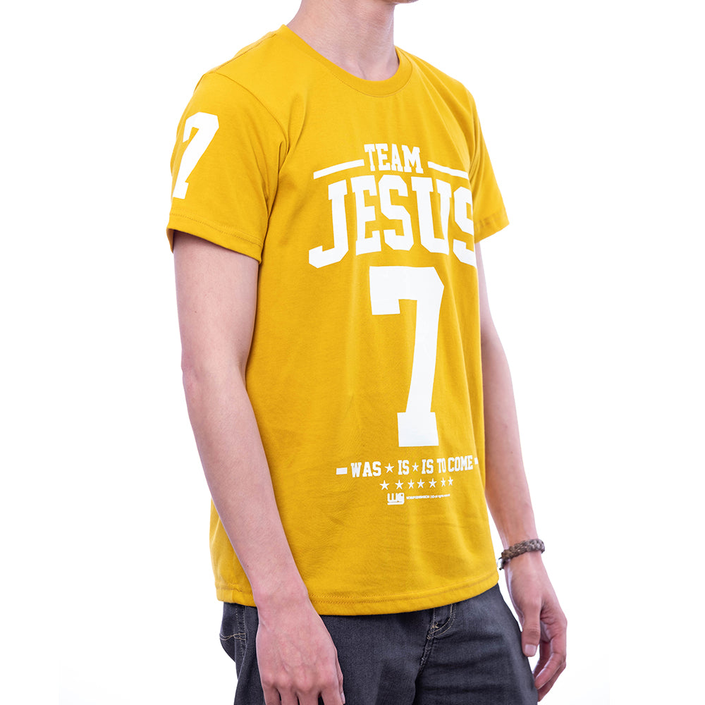 Team Jesus Classic Mustard T-Shirt