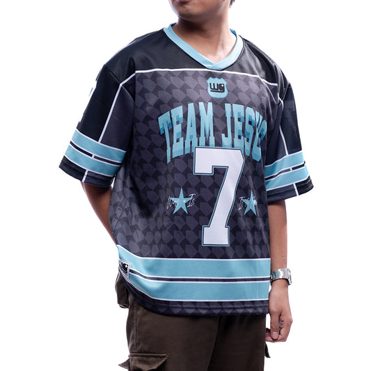 Team Jesus Black | American Football Jersey