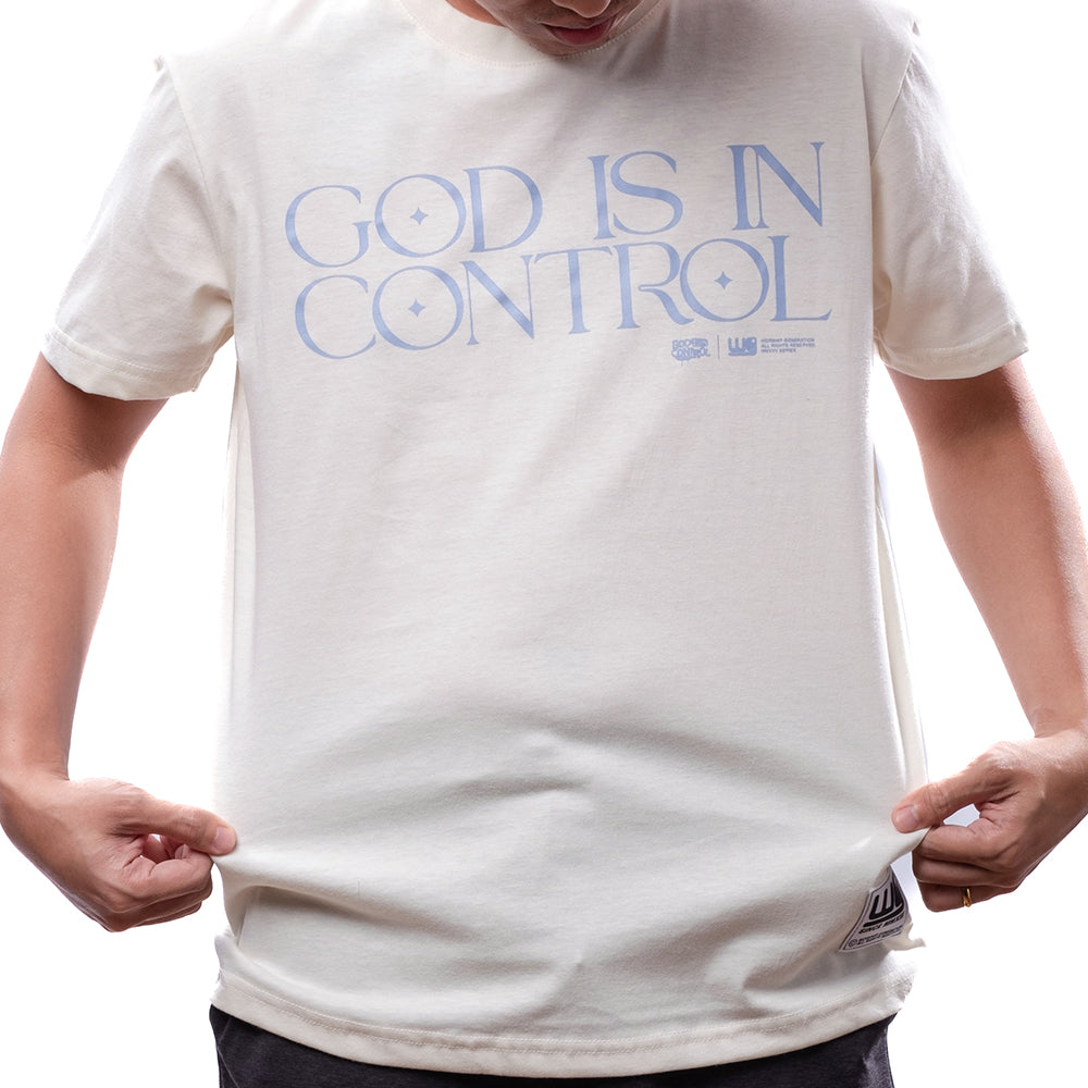 God Is In Control | T-Shirt Cream