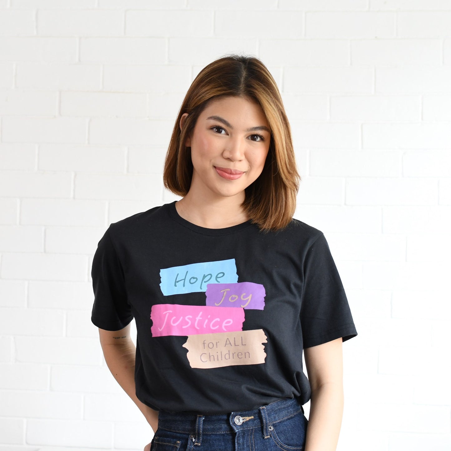 WG | World Vision Hope Joy Justice T-Shirt