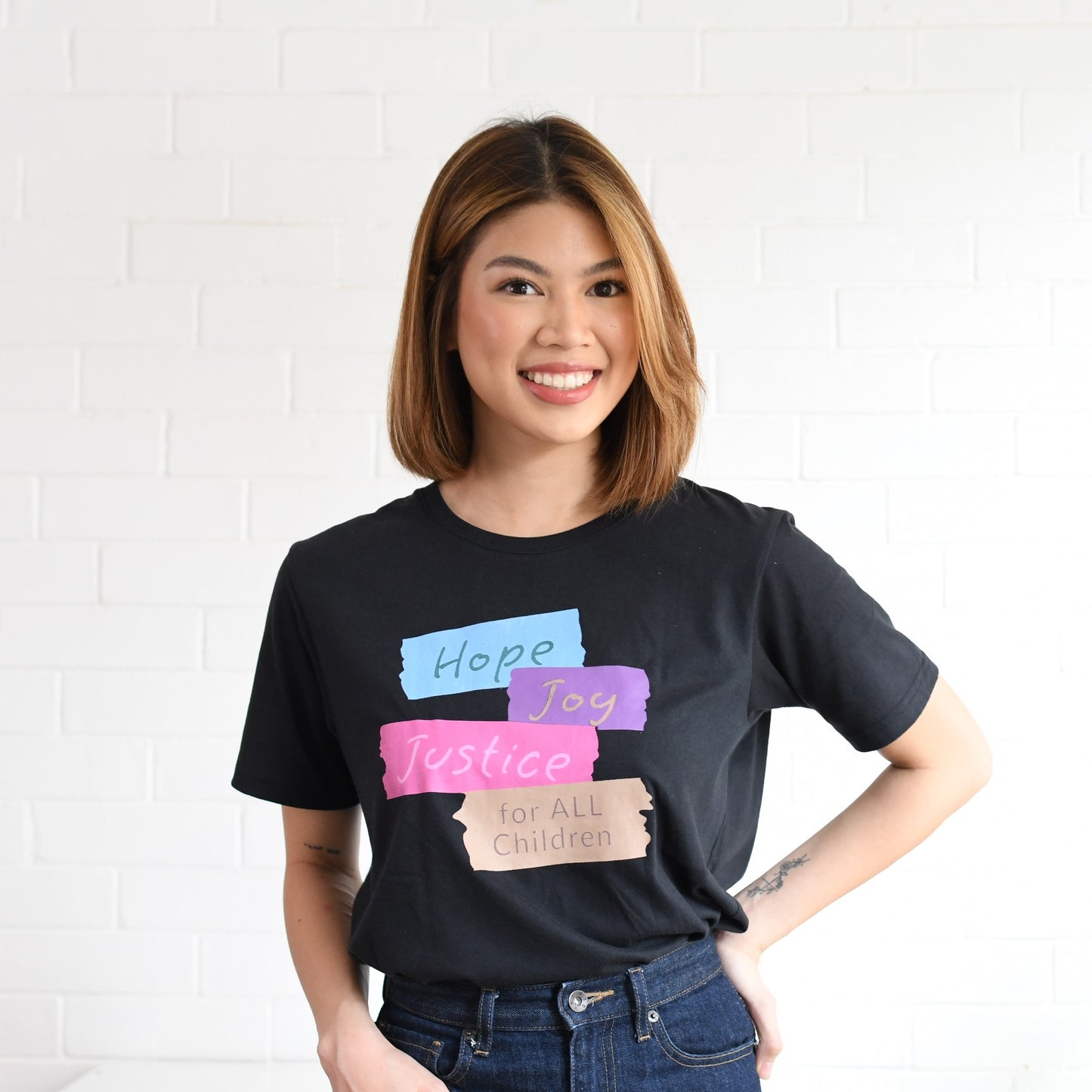 WG | World Vision Hope Joy Justice T-Shirt