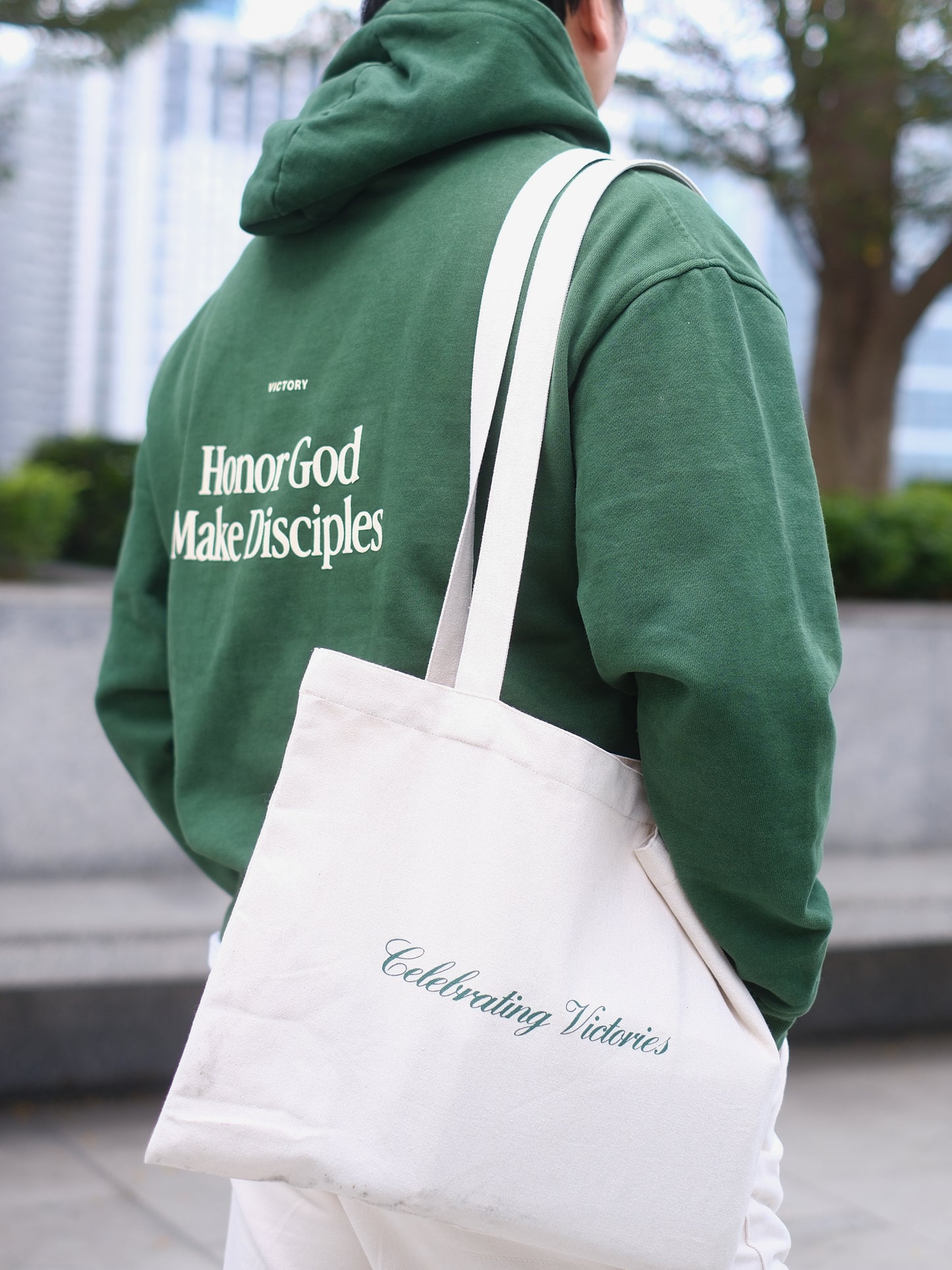 WG | Honor God Hoodie (Cropped)