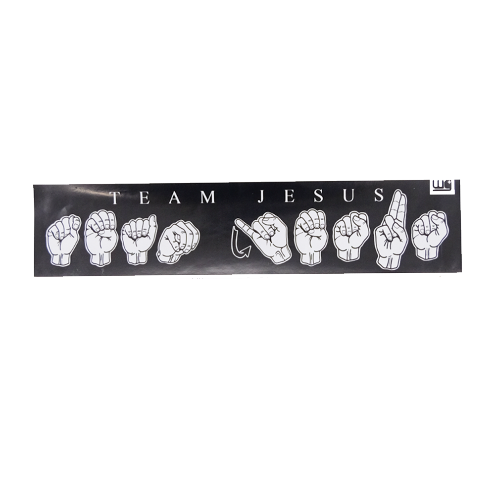 Sticker Long | Team Jesus Sign Language