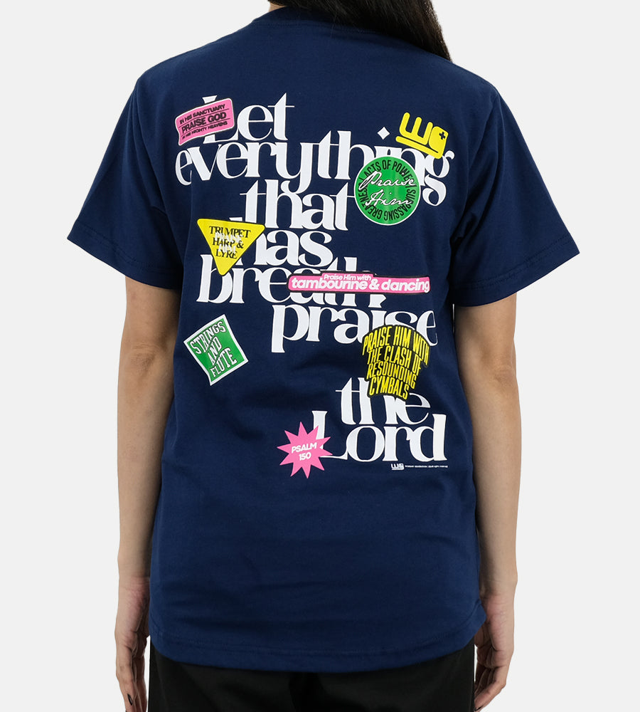 Psalm 150 Navy Blue Long Tee