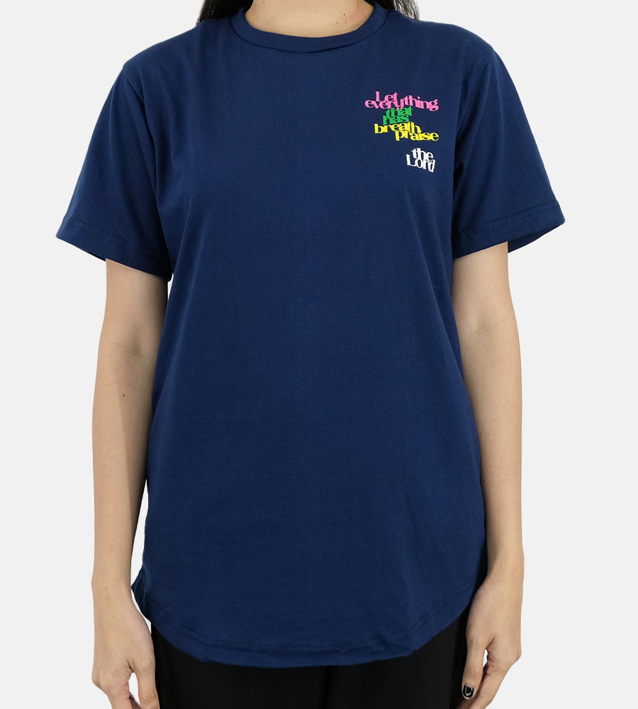 Psalm 150 Navy Blue Long Tee