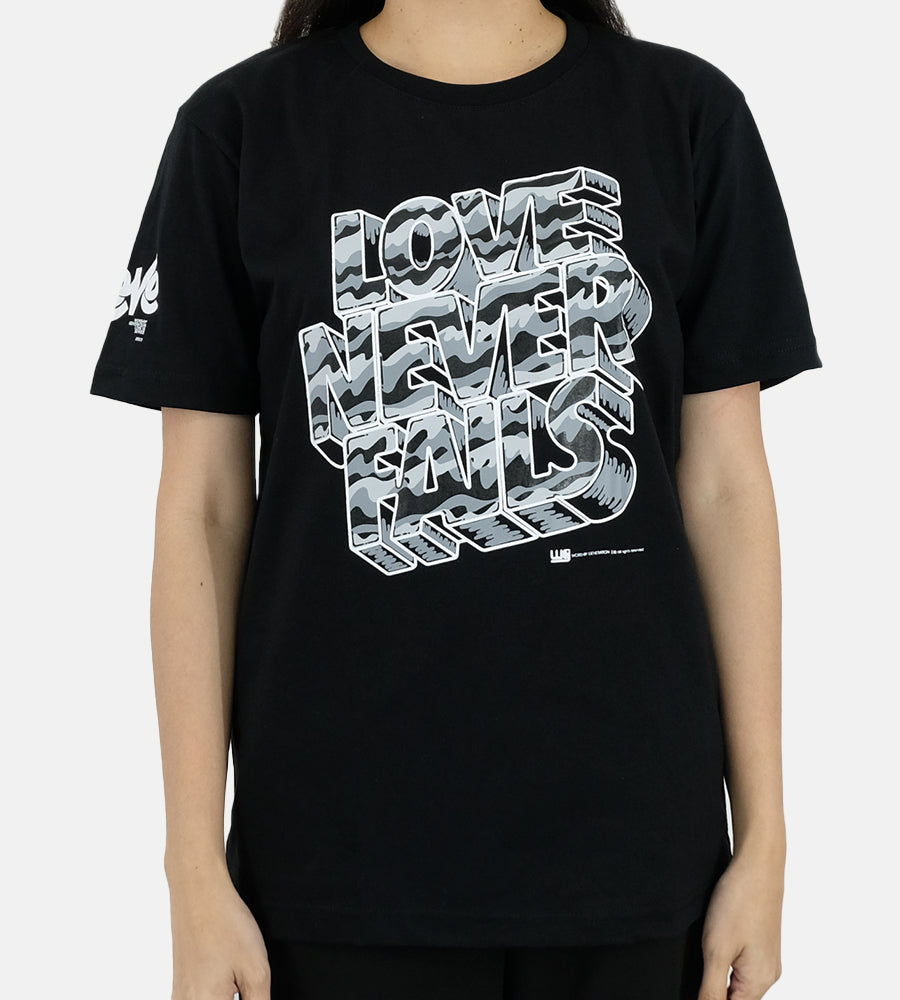 Love Never Fails T-Shirt