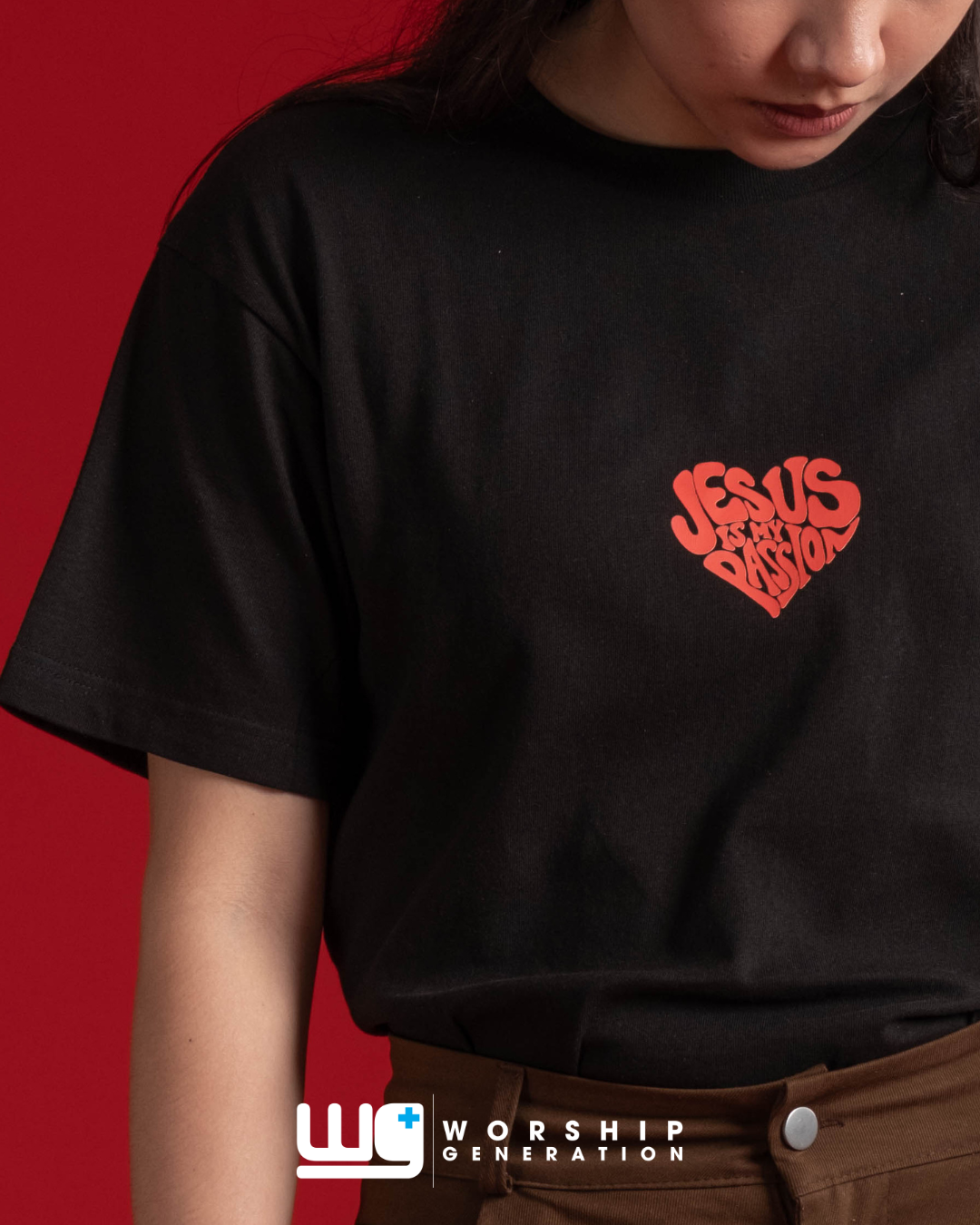 Jesus Is My Passion | Black T-Shirt