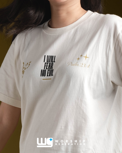 Fear No Evil | Ivory White T-Shirt