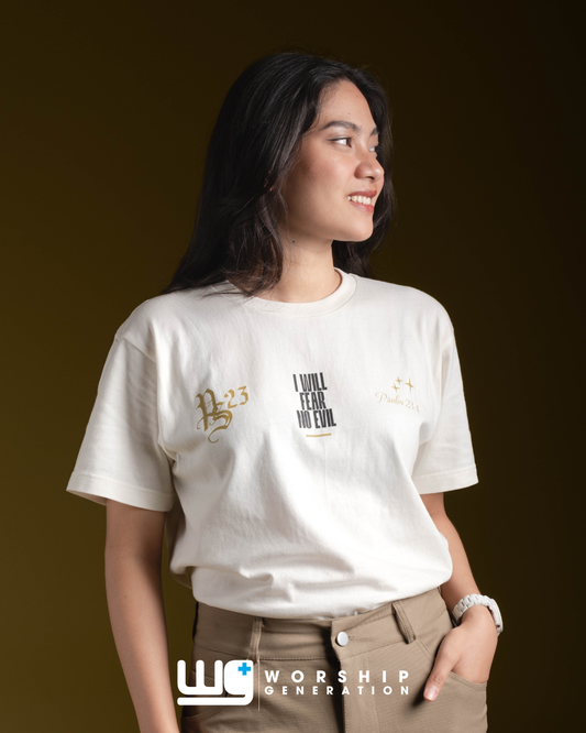 Fear No Evil | Ivory White T-Shirt