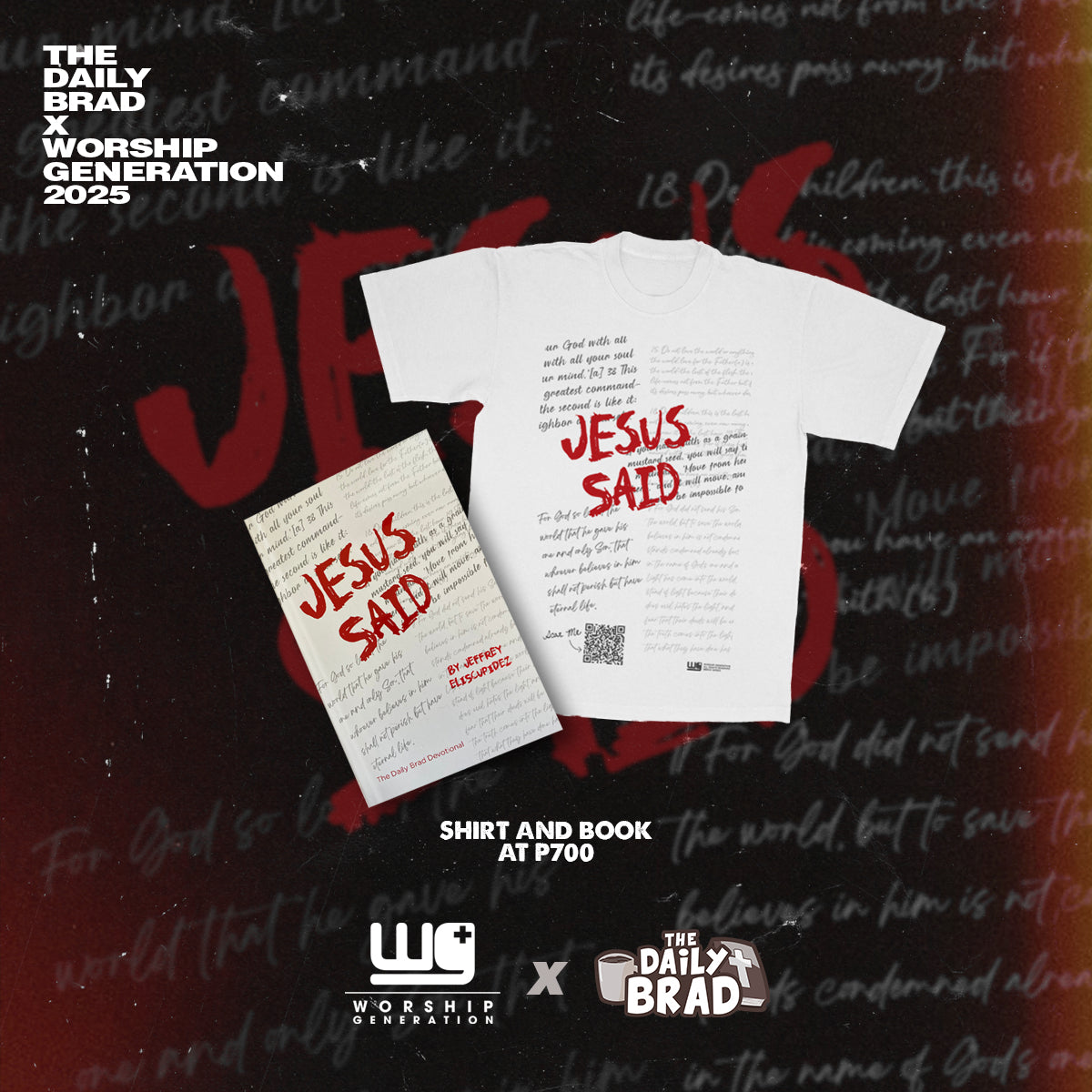 WG | JESUS Said Shirt + Book Bundle