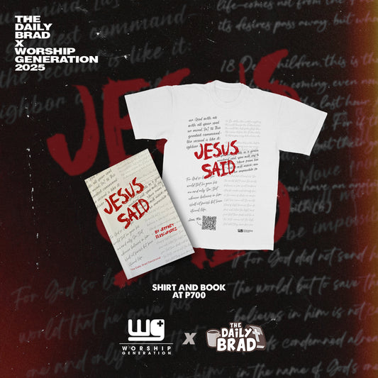 WG | JESUS Said Shirt + Book Bundle