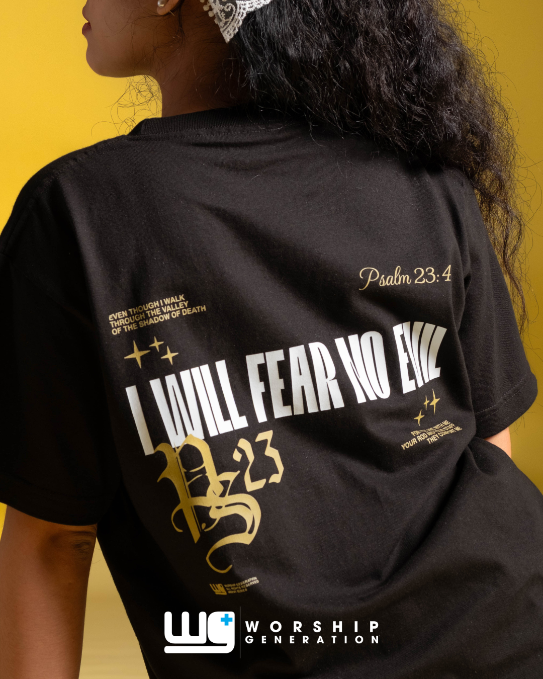 Fear No Evil | Black T-Shirt