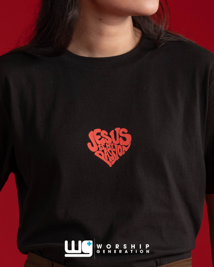 Jesus Is My Passion | Black T-Shirt