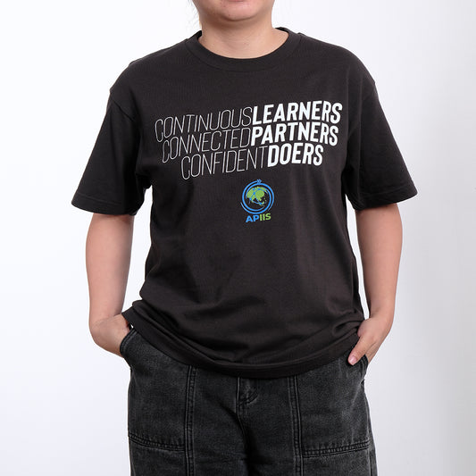 WG | APIIS Lead. Connect. Do. Black T-Shirt