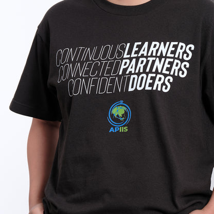 WG | APIIS Lead. Connect. Do. Black T-Shirt