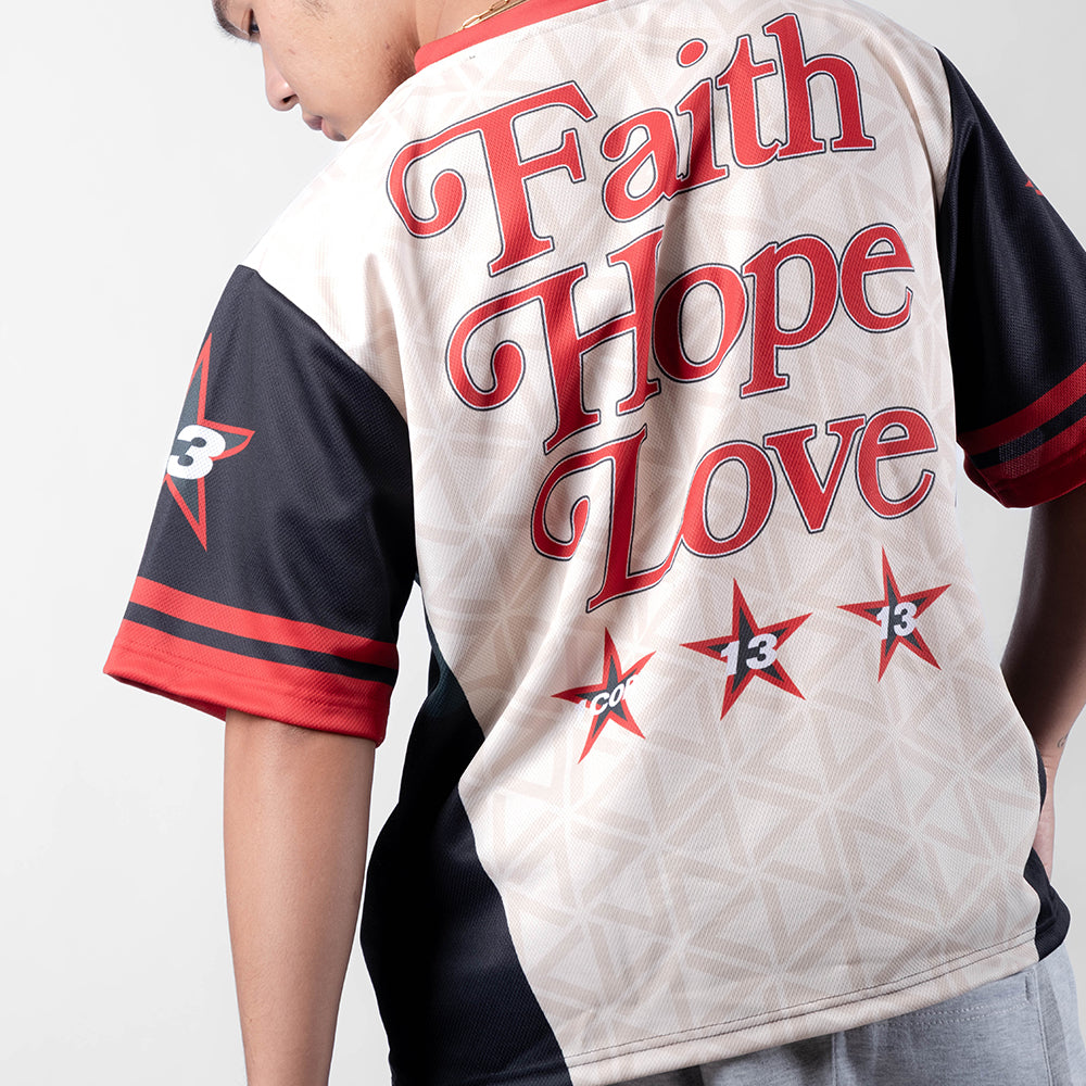 Faith Hope Love | American Football Jersey Kids & Adults