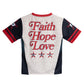 Faith Hope Love | American Football Jersey Kids & Adults