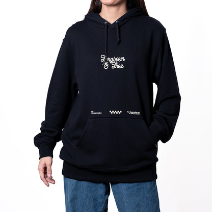 Forgiven & Free Essential Black Hoodie