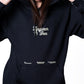 Forgiven & Free Essential Black Hoodie