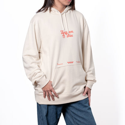 Forgiven & Free Essential Cream Hoodie