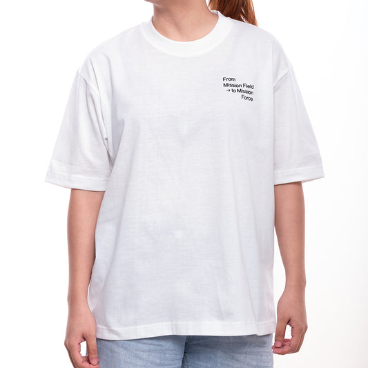 WG | Victory Mission Field to Mission Force Oversized tee