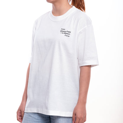 Mission Field to Mission Force Oversized tee