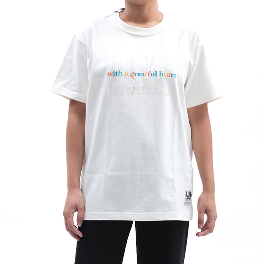 Give Thanks With A Grateful Heart | Worship Tees Ivory