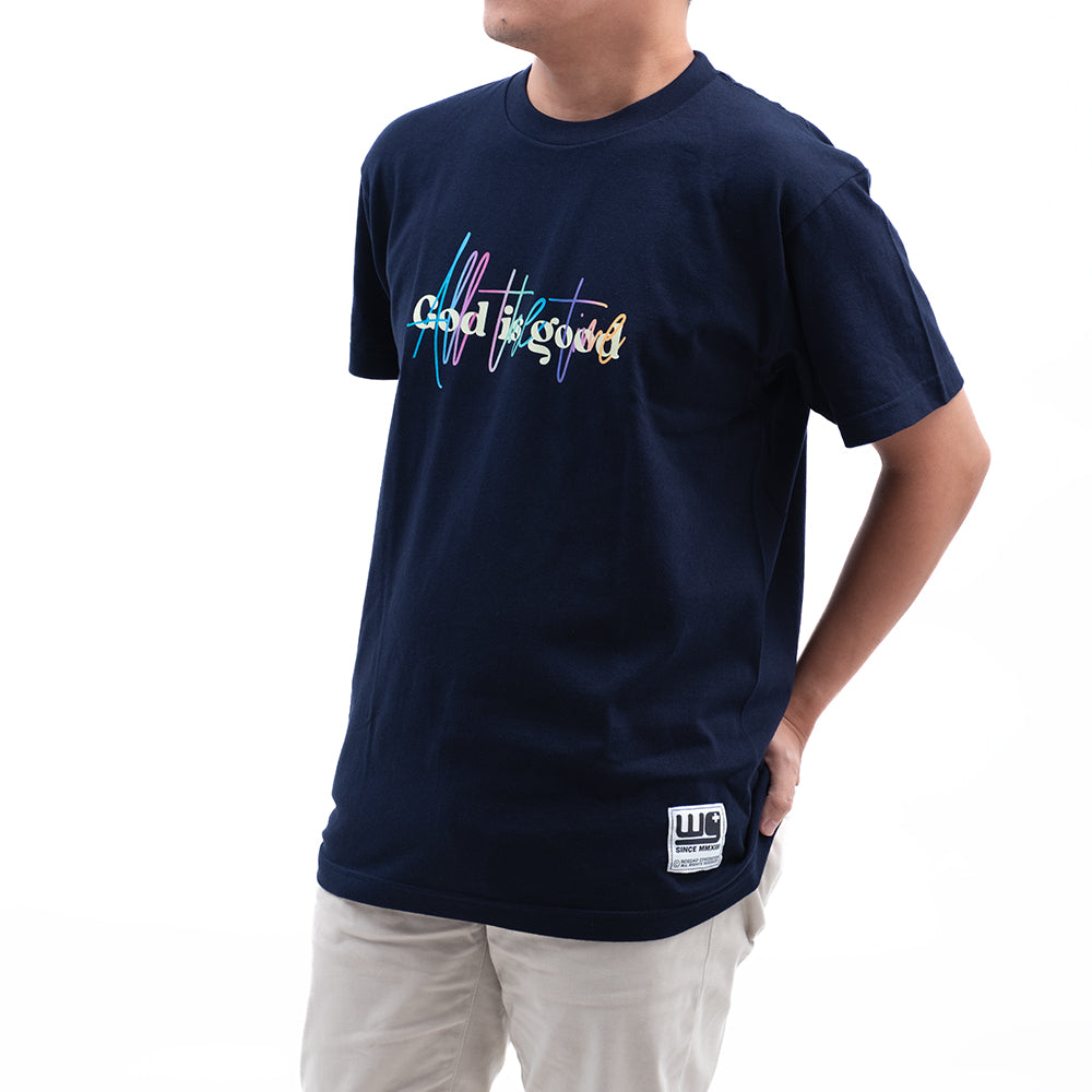 God Is Good | Worship Tees Navy Blue