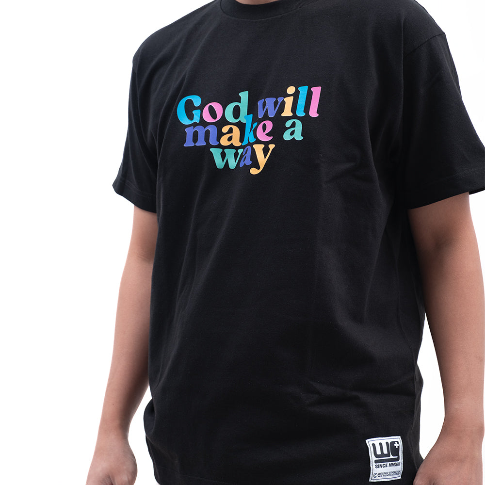 God Will Make A Way | Worship Tees Black