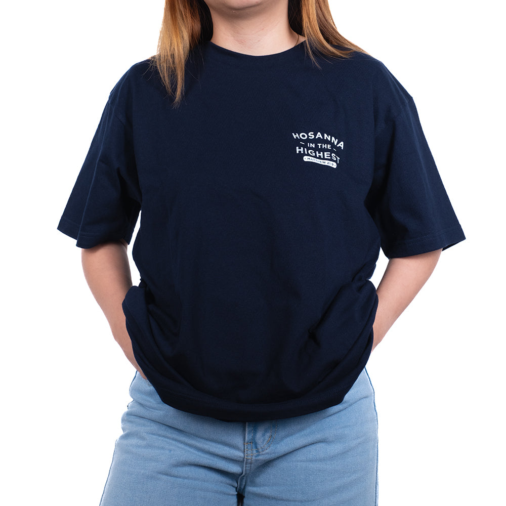 Hosanna Navy Blue | OG Classic T-Shirt