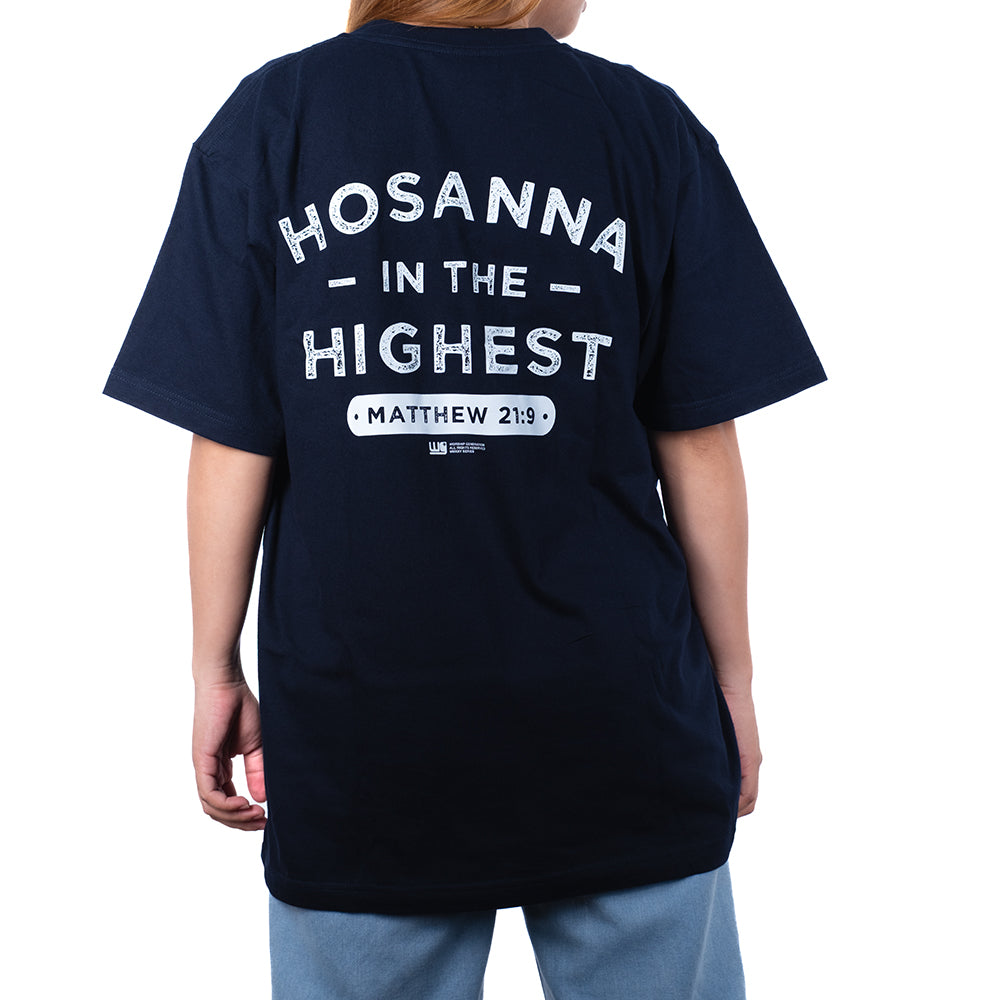 Hosanna Navy Blue | OG Classic T-Shirt