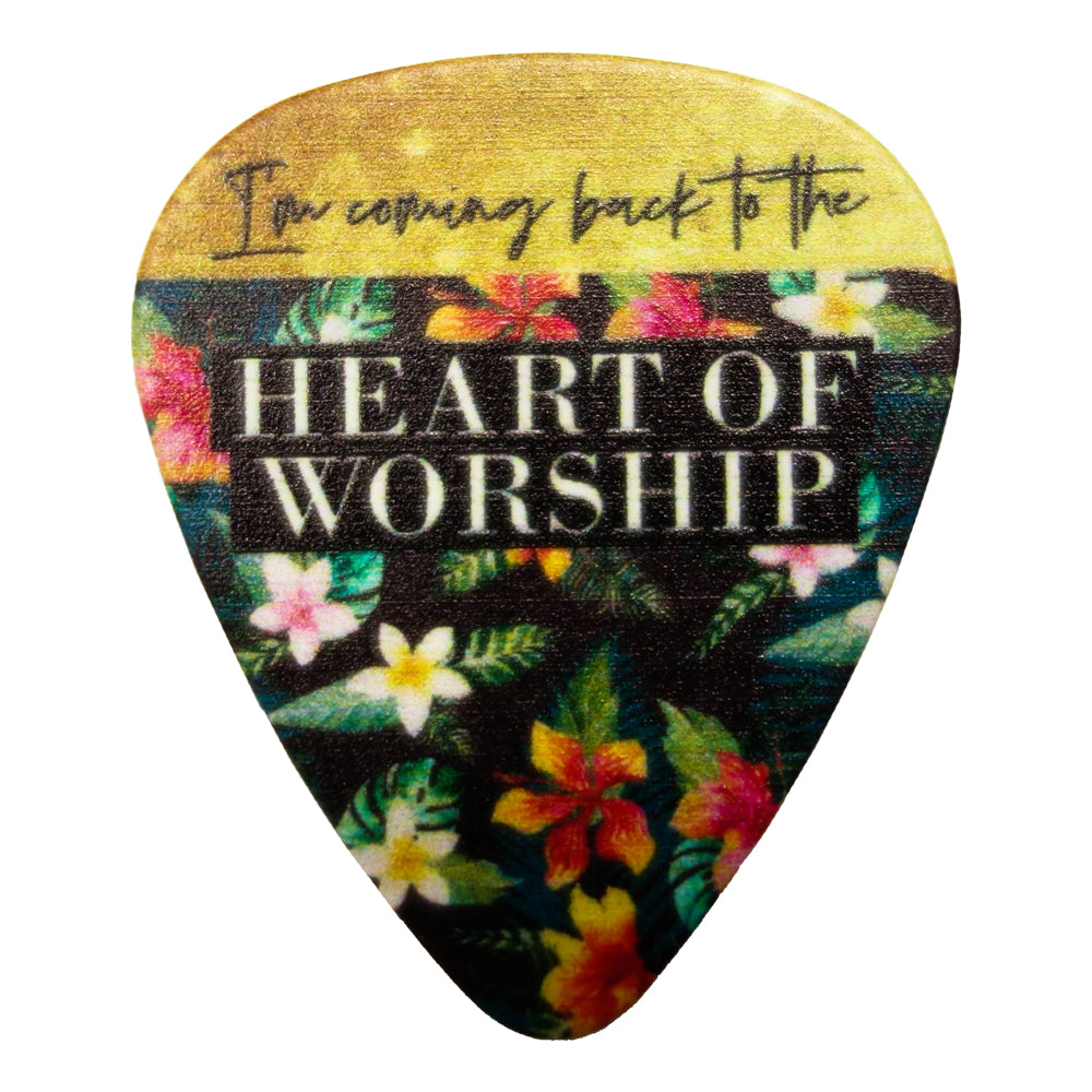 Guitar Pick Heart of Worship