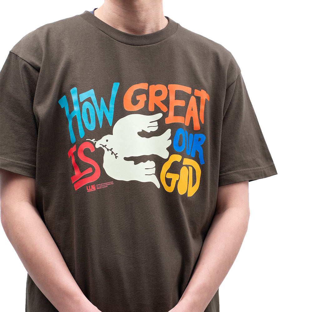 How Great Is Our God | Worship Tees Army Green