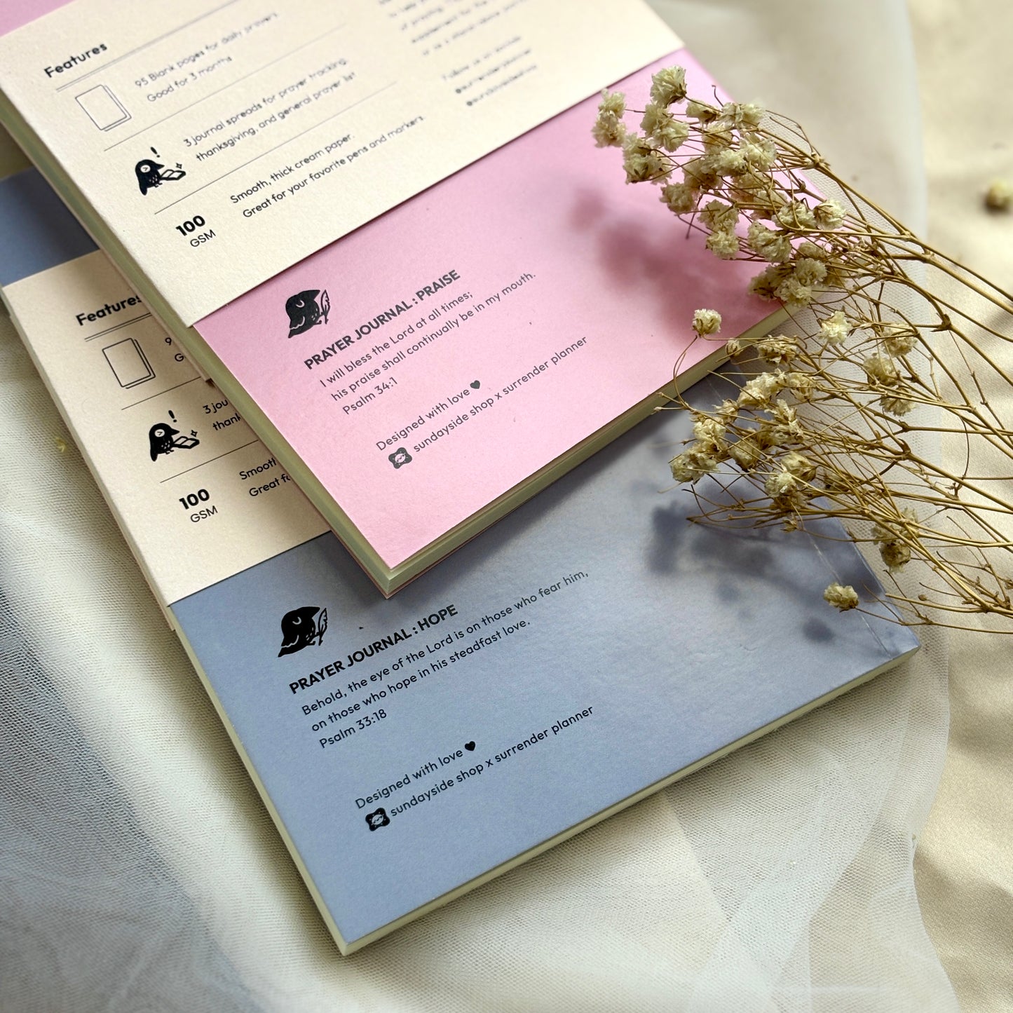 WG | Prayer Journal Collection Sundaysideshop