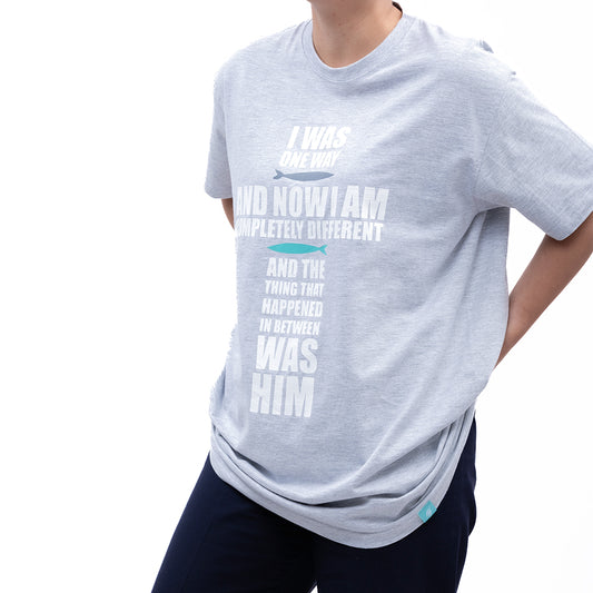 WG | I Was One Way + Cross Grey Shirt