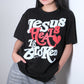 Jesus Heals | Black T-Shirt