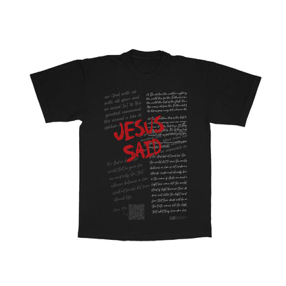 WG | JESUS Said Black T-Shirt